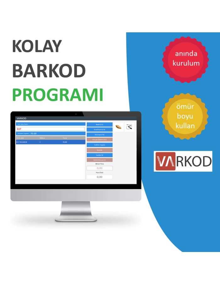 Varkod Satış Barkodlu Satış Programı Barkod Programı Hızlı Satış Programı